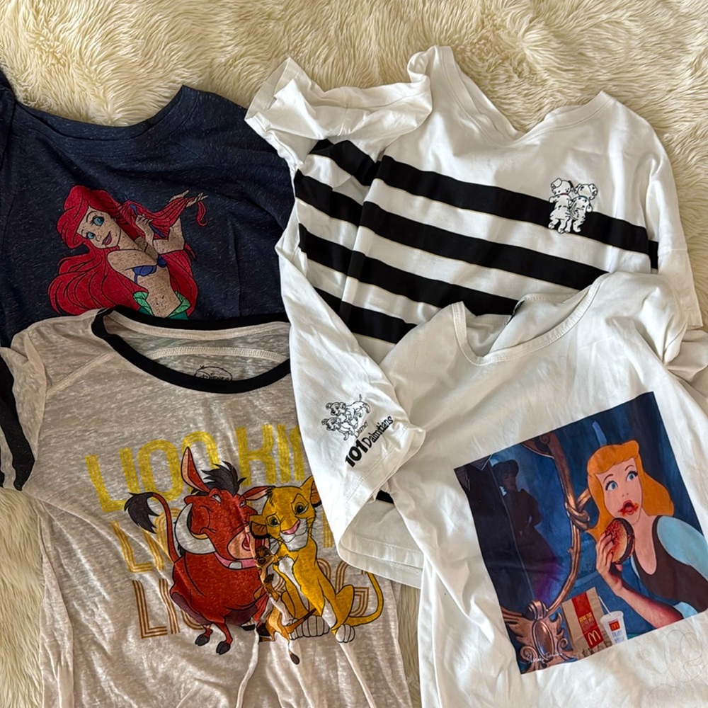 Bundle of Disney shirts